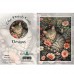 DUTCH LADY DESIGNS GREETING CARD Sleepy Kitten